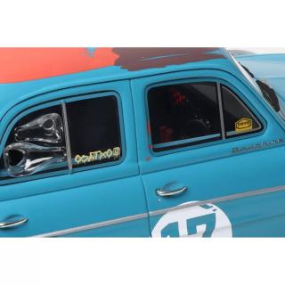 Renault Dauphine La Brute green with Patina best of show SEMA 2024 Otto Project Car OttO mobile 1:18 Resinemodell (Türen, Motorhaube... nicht zu öffnen!)